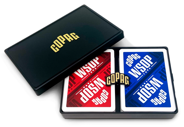 Copag WSOP 100% Plastic Playing Cards - Standard Size (Poker 