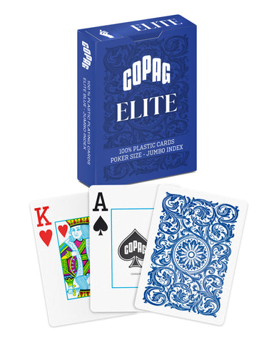 Single Blue Deck Standard Playing Cards (Wide Size, Regular Index)